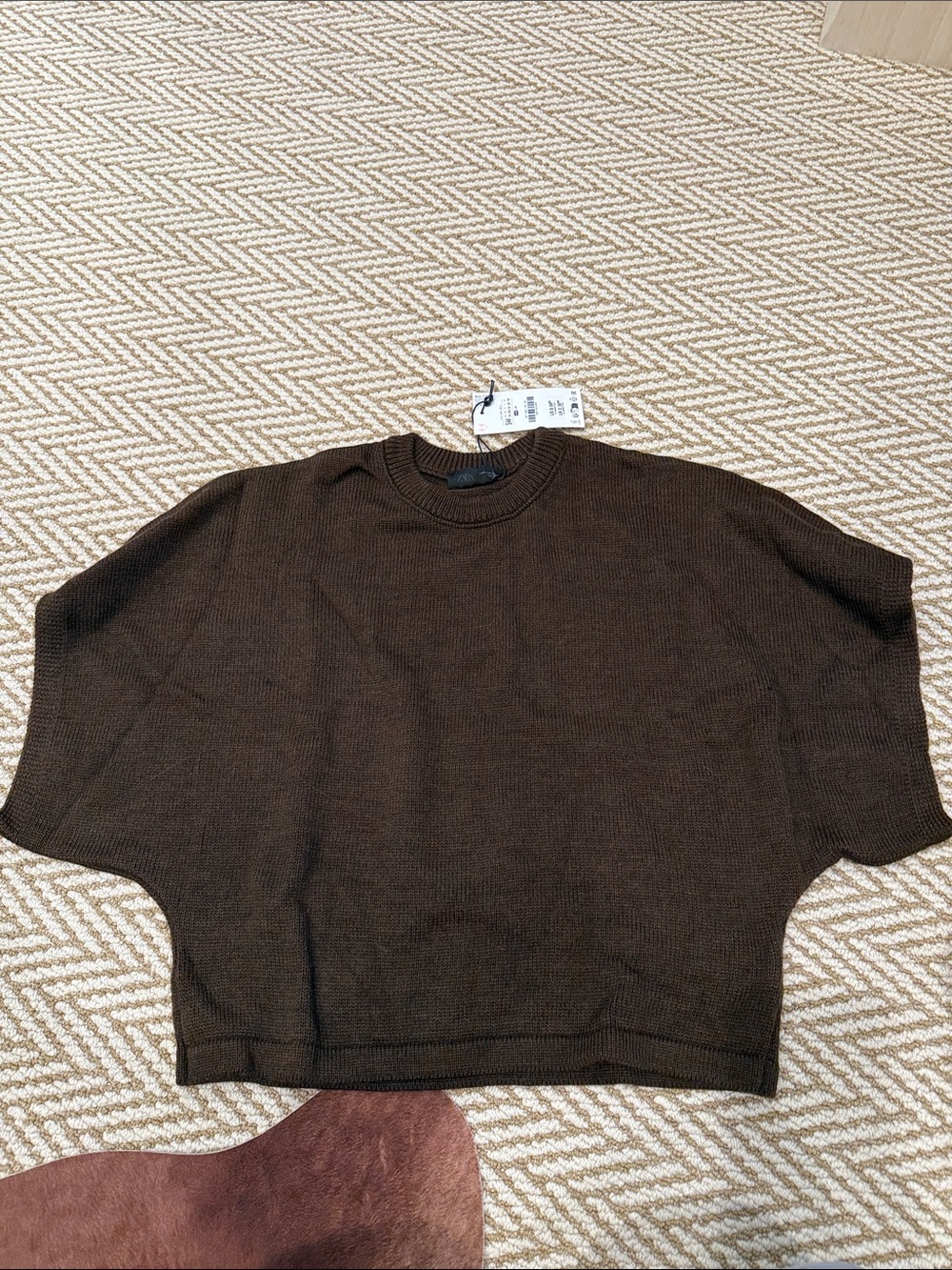 NWT Chic ZARA Batwing Sweater S/M